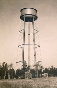 Water Tower, Main Street, circa 1936